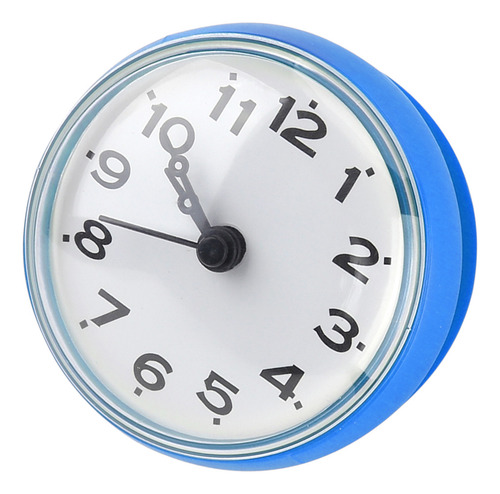 Reloj De Ducha Impermeable Con Ventosa Para Pared, Espejo, B