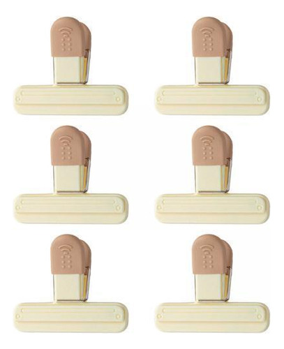 4 X 6 Piezas Clips Para Bolsas De Chips Clips Para Alimentos