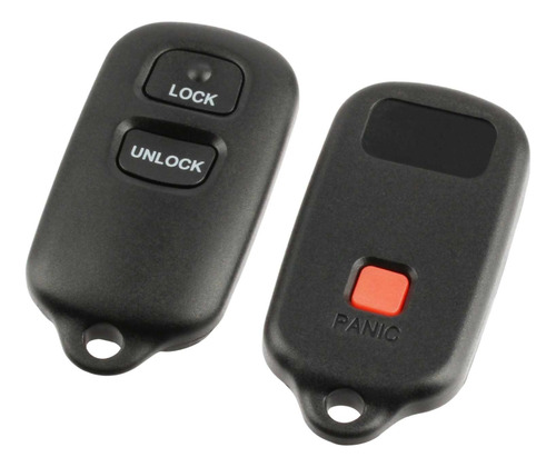 Key Fob Keyless Entry Remote Shell Case &amp; Pad Se Ad...