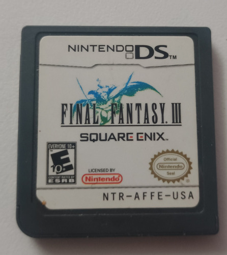 Nintendo Ds Final Fantasy Lll Square Cnix