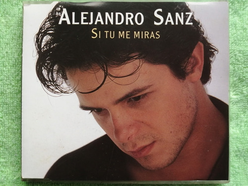 Eam Cd Maxi Single Alejandro Sanz Si Tu Me Miras 1993 Promo 