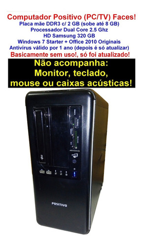 Computador Positivo Faces Leia Informações Nas Fotos!