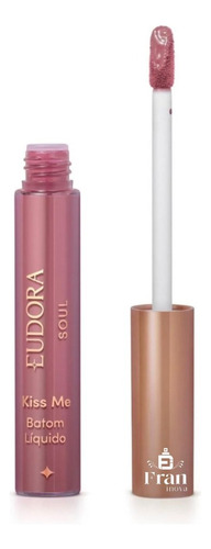 Batom Líquido Soul Kiss Me Semi Matte Nude Autoral Eudora