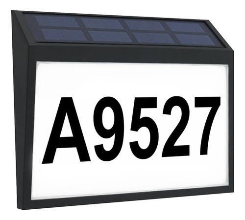 Xeachange - Letrero De Dirección Solar, Números De Casa Para