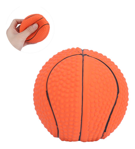 Pelota De Baloncesto Dog Squeaky, Duradera, Mordida Para Mas