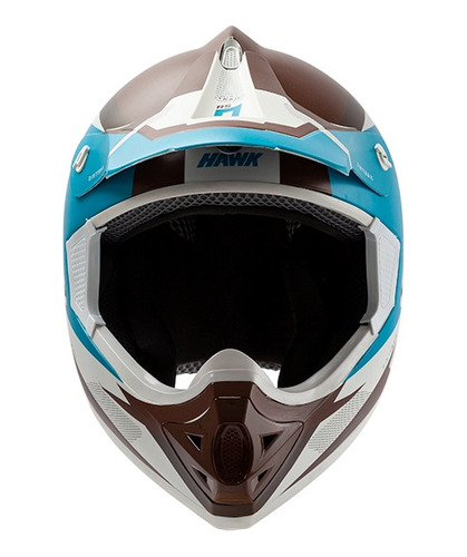 Casco Moto Motocross Hawk Rs7 F Dirt Trail Solomototeam