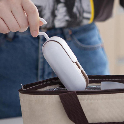 4 Sellador De Bolsas De Refrigerios 2 En 1, Sellador