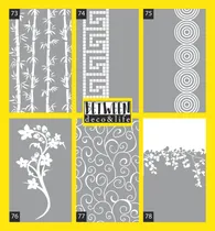 Comprar Vinilo Esmerilado Con Diseño Ventanas Mamparas Baño Vidrios
