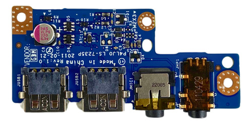 Placa Usb Áudio Para Notebook Acer Aspire 4830t - Ls-7235p