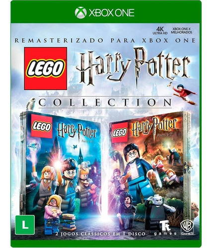 Jogo Infantil Lego Harry Potter Xbox One Midia Fisica 1 A 7