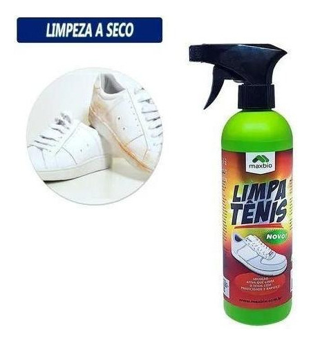 Limpa Tênis Spray Limpador A Seco Maxbio 500ml