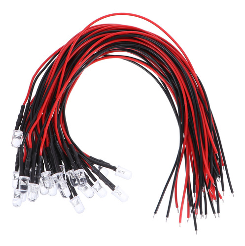 Luces De Cableado Led De Diodo Emisor, 25 Piezas