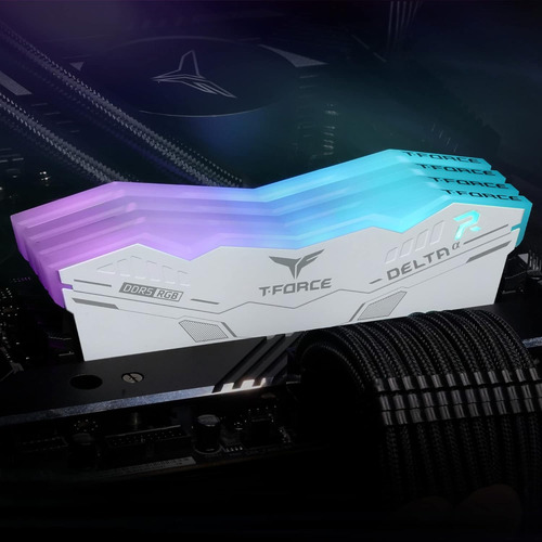 Ram Teamgroup T-force Delta Alpha 2x16 Gb Ddr5 Blanco Rgb