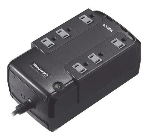 Imagen 2 de 2 de No Break Cyberpower Cp350lsg 350va/ 255w 6 Conectores