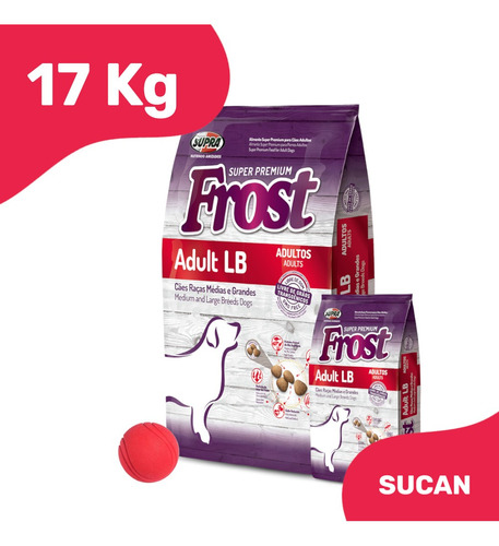 Frost Adulto Lb Raza Grande 17kg + Promo -ver Foto- + Envío!