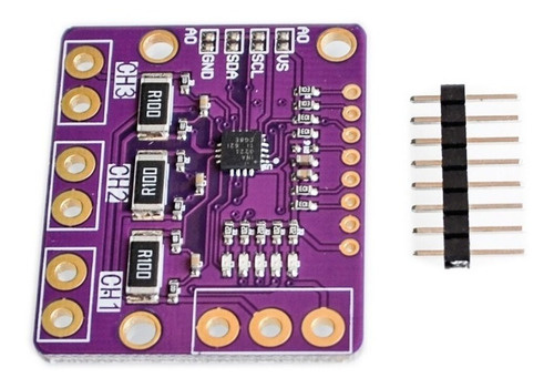 Ina3221 Proteccion Voltaje Y Corriente 3 Canales Arduino