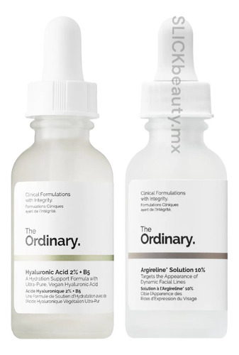 The Ordinary Acido Hialuronico + Argireline Antiarrugas