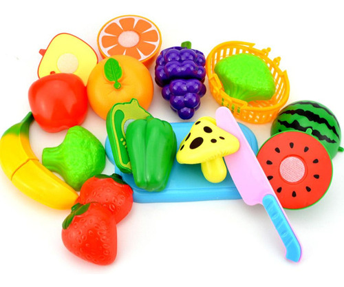 Aplicável A Cortar Frutas Vegetales Juguetes De Plástico De