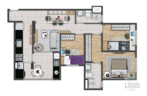 Imagem 8 de 12 de Apartamento Com 3 Dormitórios À Venda, 73 M² Por R$ 516.000,00 - Vila Assunção - Santo André/sp - Ap0819