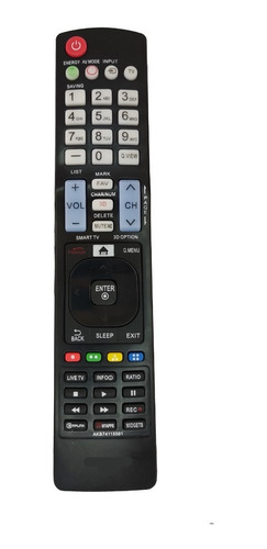 Controle Compativel LG 42pt250b 50pt250b Lcd Led