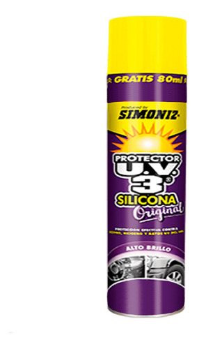 Silicona De Auto Spray 400 Simoniz/aroma/fragancia/brillo/uv