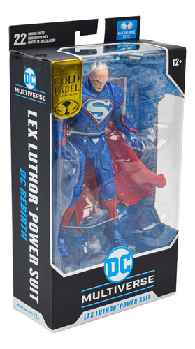 Lex Luthor Power Suit Mcfarlane Dc Multiverse