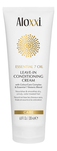 Aloxxi Essential 7 Oil Crema Acondicionadora Sin Enjuague, 6