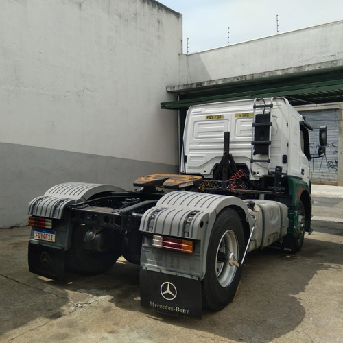 Mb Axor 1933 2014 Completo Único Dono Automático 450 Mil Km