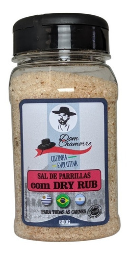 Sal De Parrila Com Dry Rub Dom Chamorro