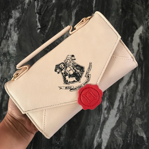 Bolsa Cartera Crossbody Harry Potter Carta +monedero+llavero Rojo