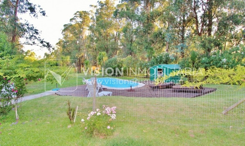 Imagen 28 de 30 de Chacra De 15 Hás Con El Confort De Hermosa Casa Reciclada, Barbacoa Y Piscina Climatizada.