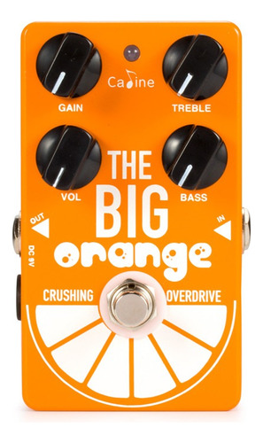 Pedal De Efectos De Guitarra Caline Cp-54 The Big Orange Ove