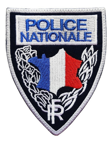 Parche Bordado Policia Nacional De Francia Police National