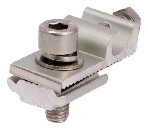 Conector Grampo Para Aterramento Em Energia Solar - 8 Peças