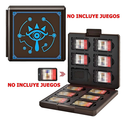 Portajuegos Switch  / Holder Switch (caben 12 Juegos)