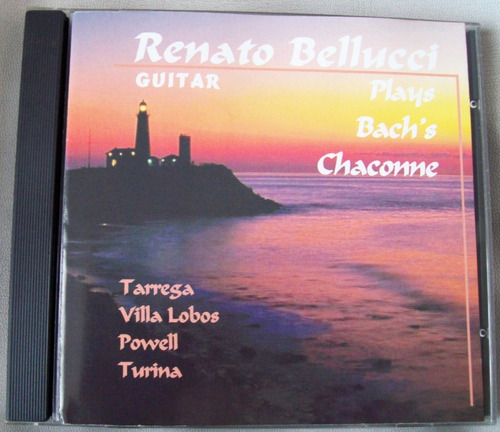 Renato Bellucci Guitarra Bach Tarrega Villa Lobos  (am)