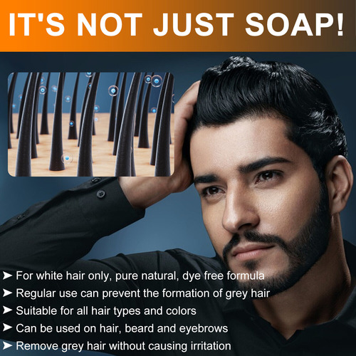4 Unidades De Shampoo E Sabonete Para Cobrir O Cabelo,