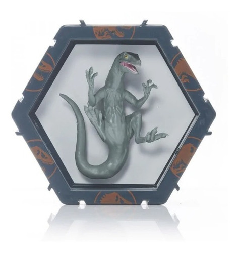 Imagen 2 de 5 de Figura jurassic world Dinosaurio Wow pods blue Con Luces Ed