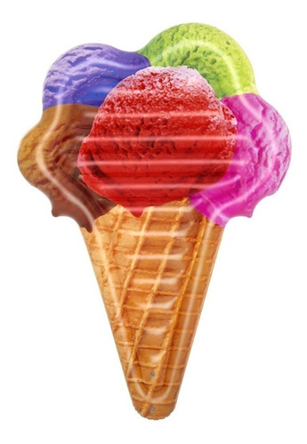 Colchoneta Inflable Ice - Cream Bestway Modelo 43183