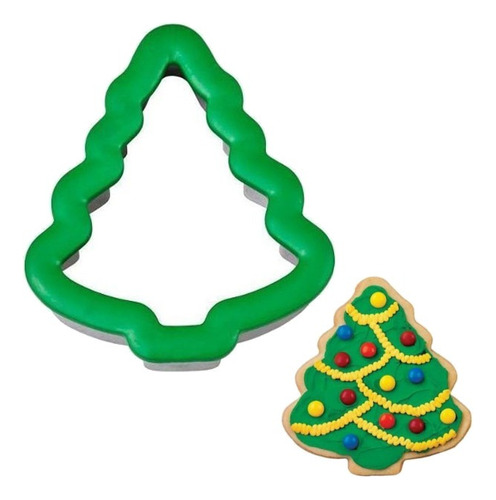 Cortador Wilton Galletas Fondant Árbol Navidad 