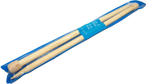 Palillos De Bambú 12.0mm Para Tejer De 35cm Knitting Needles