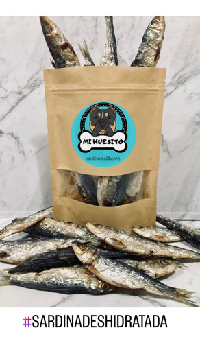 Sardinas Deshidratadas Para Perros Y Gatos 