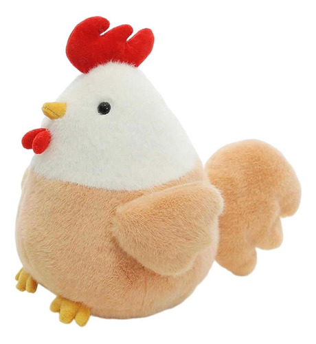 Animais De Pelúcia Galinha Macia Realista Engraçado Boneca