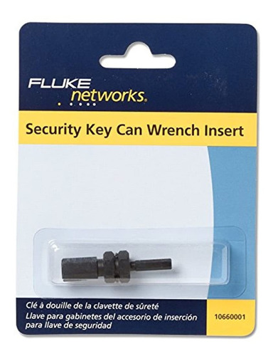 Inserto De Llave De Seguridad 10660001 De Fluke Networks Par