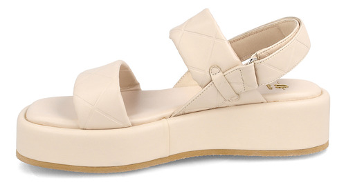 Sandalia Mujer Bata Crystal Blanco