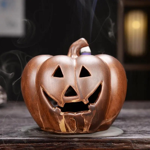 Cascada De Humo Calabaza, Fuente Backflow Pumpkin, Halloween
