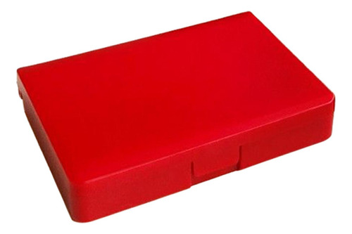 Paleta En Caja De Acuarela Vacía, Contenedor Rojo,