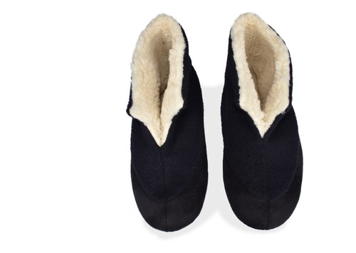 Imagen 2 de 5 de Pantuflas Mujer, Bota Térmica Suave Con Felpa Interior.
