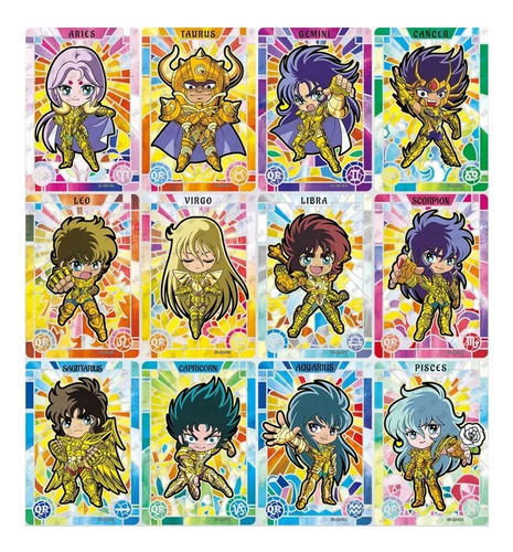 Set De Tarjetas De Caballeros Del Zodiaco Kayou [rareza: Qr]