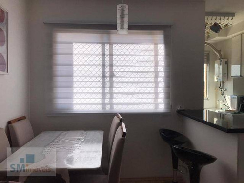 Apartamento Com 2 Dormitórios À Venda, 43 M² Por R$ 255.000,00 - Canhema - Diadema/sp - Ap2687